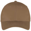 Port & Company Woodland Brown Six-Panel Twill Cap