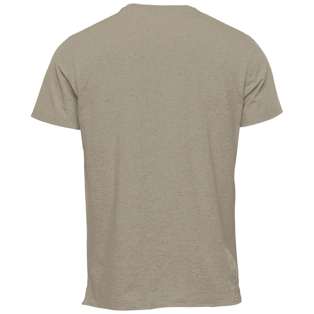 Stormtech Men's Taupe Montebello Performance Short Sleeve Tee