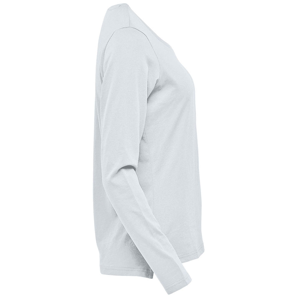 Stormtech Women's White Equinox Long Sleeve Tee