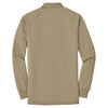 CornerStone Men's Tan Select Long Sleeve Snag-Proof Tactical Polo