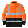 CornerStone Safety Orange ANSI 107 Class 3 Waterproof Parka