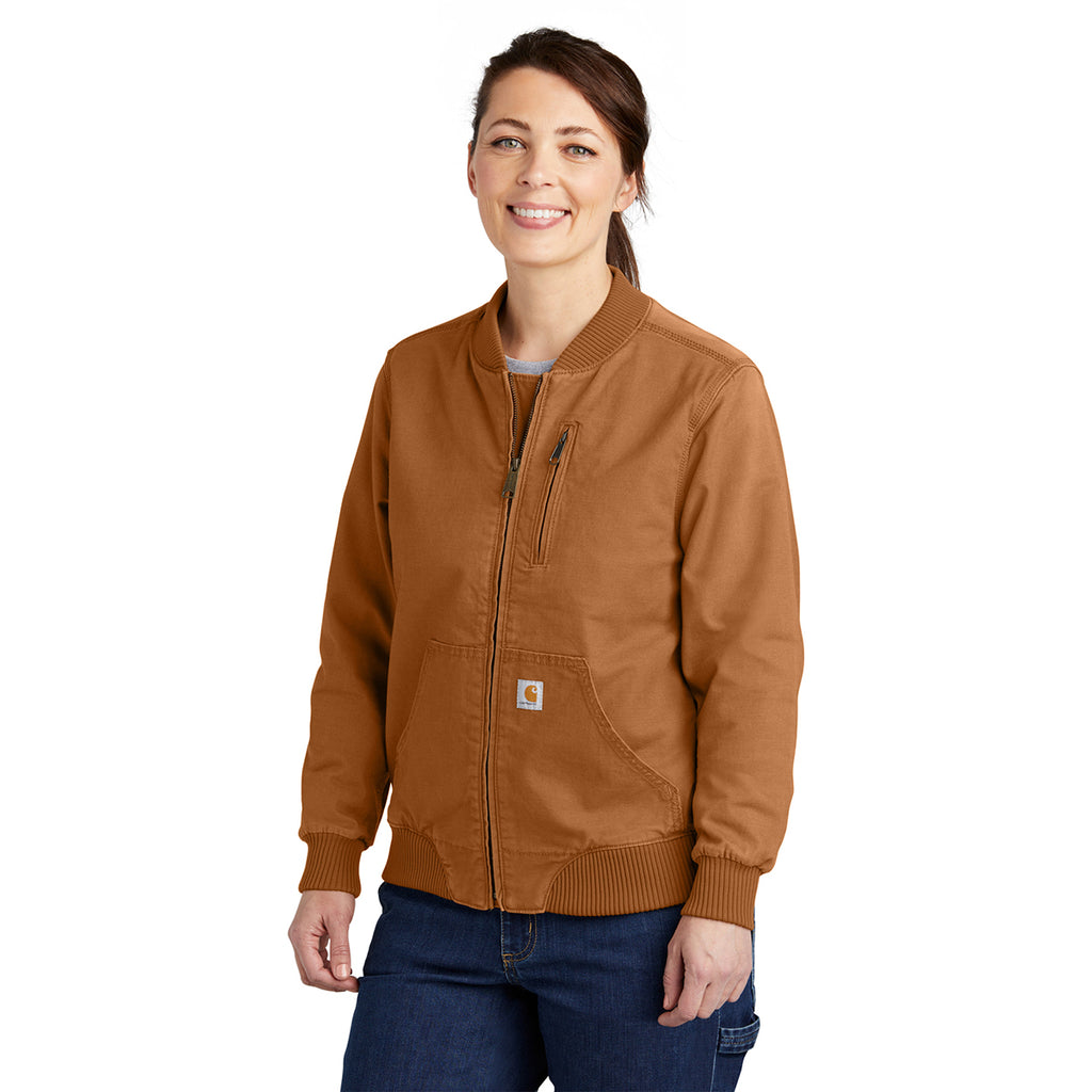 Carhartt Women's Carhartt Brown Rugged Flex Crawford Jacket