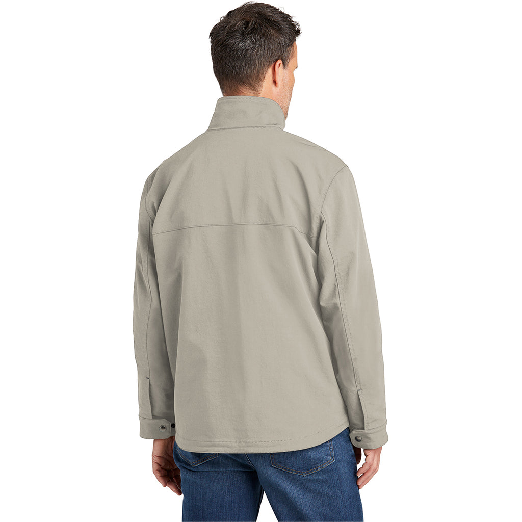 Carhartt Men's Greige Super Dux Soft Shell Jacket