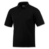 BAW Men's Black Solid Cool Tek Polo