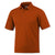 BAW Men's Texas Orange Solid Cool Tek Polo