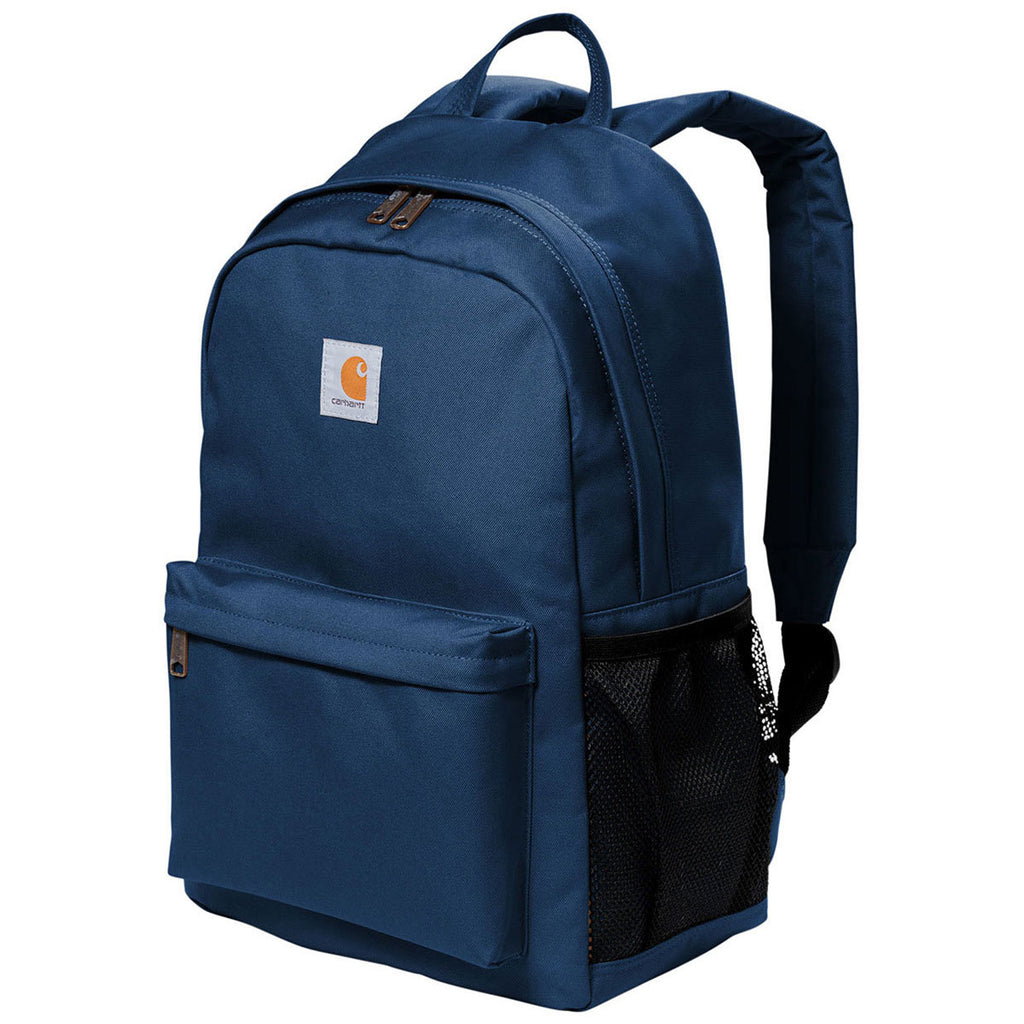 Carhartt Navy Canvas Backpack