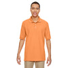 Devon & Jones Men's Cantaloupe Pima Pique Short-Sleeve Polo