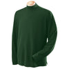 Devon & Jones Men's Forest Sueded Cotton Jersey Mock Turtleneck