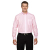 Devon & Jones Men's Pink Crown Collection Banker Stripe