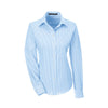 Devon & Jones Women's French Blue Crown Collection Banker Stripe