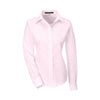 Devon & Jones Women's Pink Crown Collection Banker Stripe