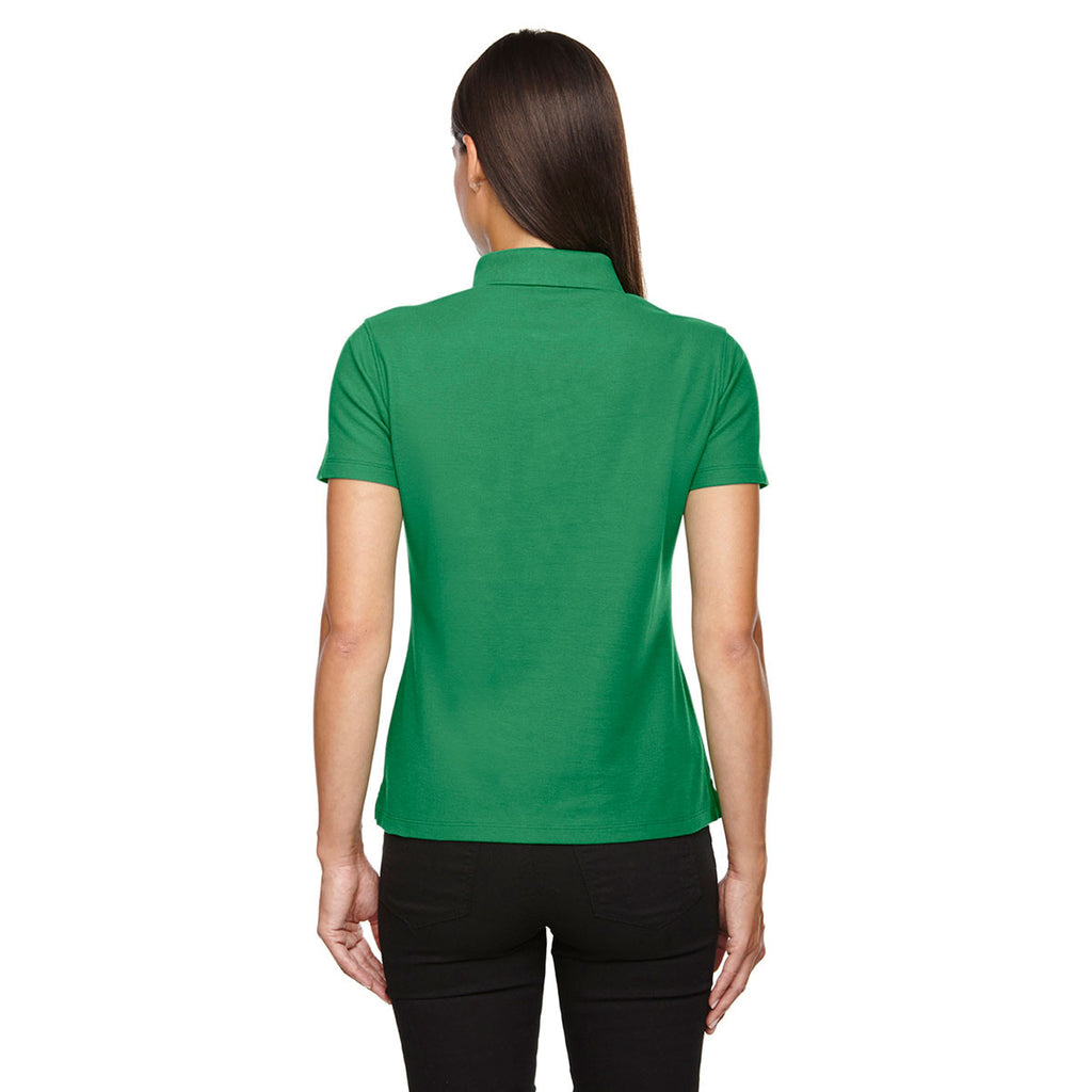 Devon & Jones Women's Kelly Green Drytec 20 Performance Polo