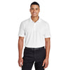 Devon & Jones Men's White CrownLux Performance Polo