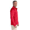 Devon & Jones Men's Red Stretch Tech-Shell Compass Full-Zip