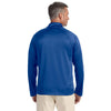 Devon & Jones Men's True Royal Stretch Tech-Shell Compass Quarter-Zip