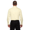 Devon & Jones Men's Transparent Yellow Crown Collection Solid Stretch Twill