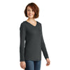 District Women's Black Frost Perfect Tri Long Sleeve Hoodie