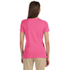 Devon & Jones Women's Charity Pink Perfect Fit Shell T-Shirt