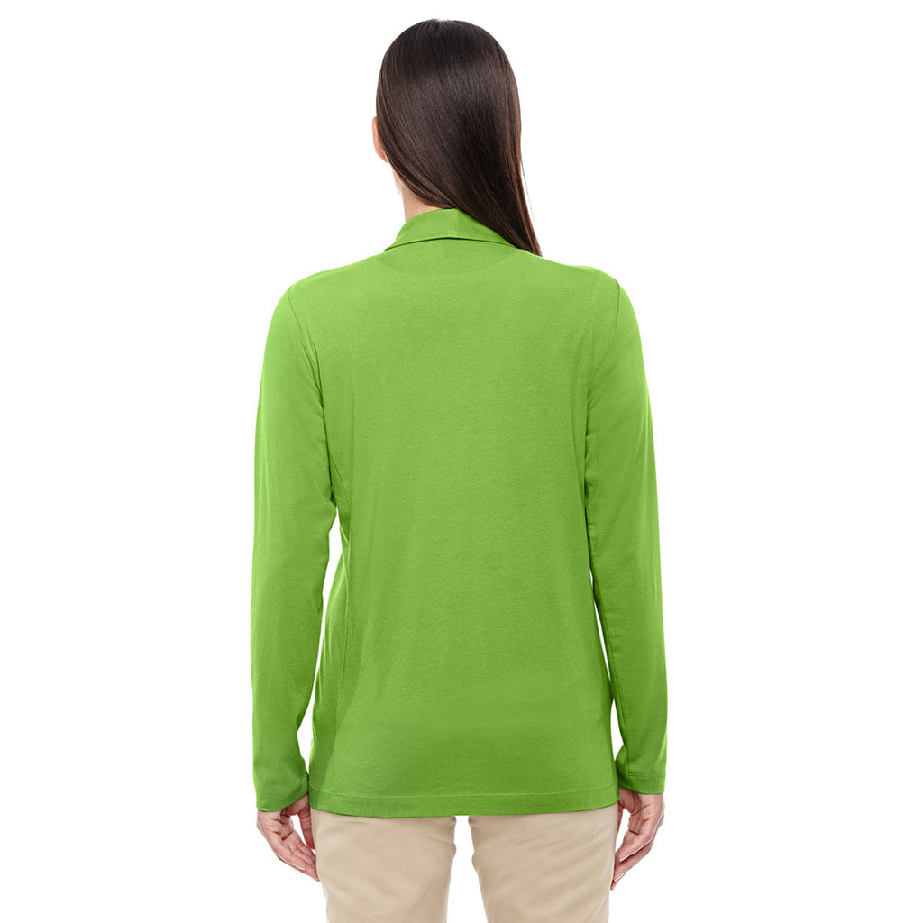 Devon & Jones Women's Lime Perfect Fit Shawl Collar Cardigan