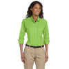 Devon & Jones Women's Lime Perfect Fit Three-Quarter Sleeve Stretch Poplin Blouse