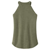 District Women's Military Green Frost Perfect Tri Rocker Tank