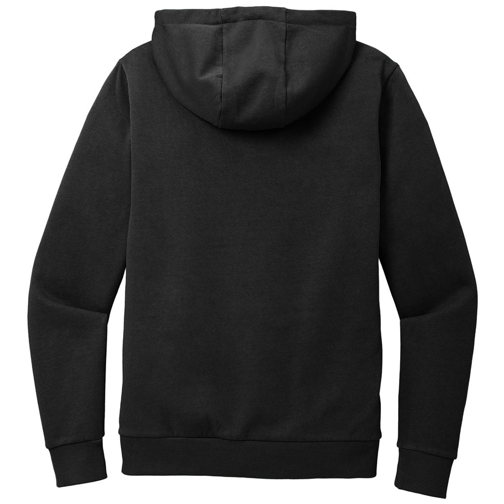 District Men's Black Wash Fleece Hoodie