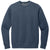 District Men's True Navy Wash Fleece Crew