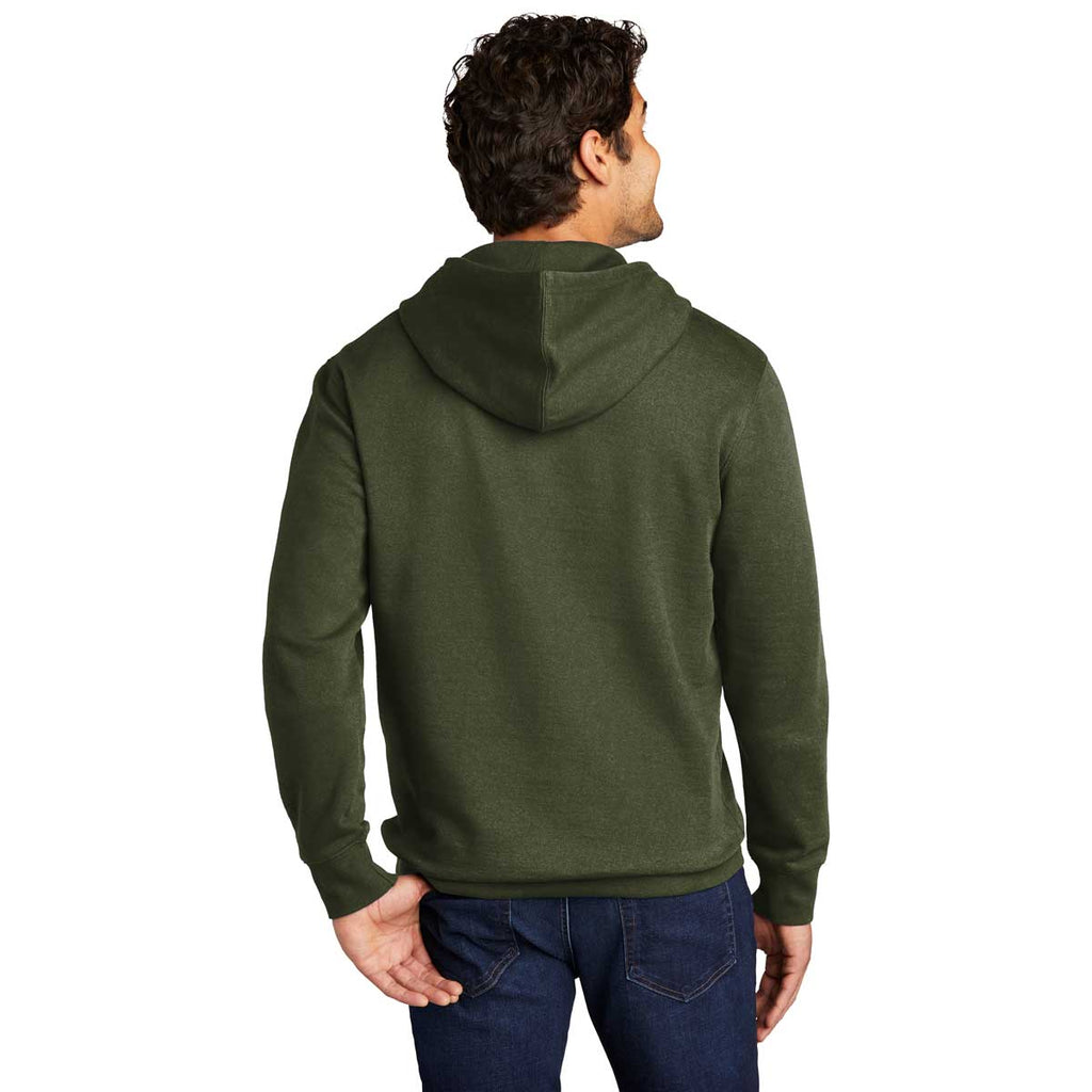 District Men's Olive V.I.T. Fleece Hoodie