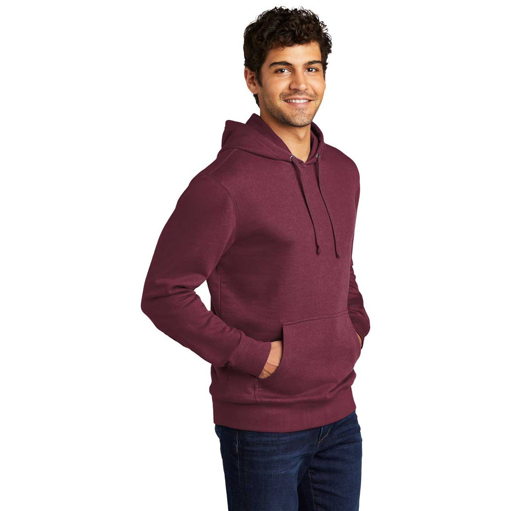 District Men's Plum V.I.T. Fleece Hoodie