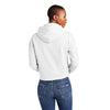 District Women's White V.I.T Fleece Hoodie