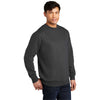 District Men's Charcoal V.I.T. Fleece Crew