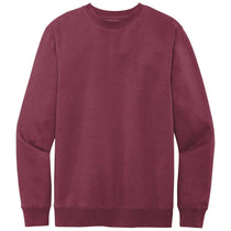 District Men's Plum V.I.T. Fleece Crew