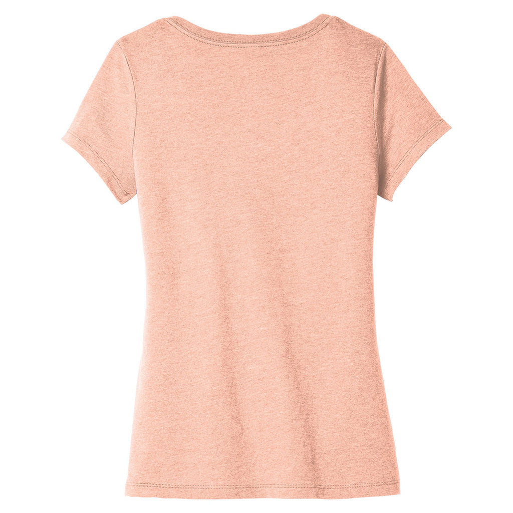 District Women's Dusty Peach Very Important Tee V-Neck