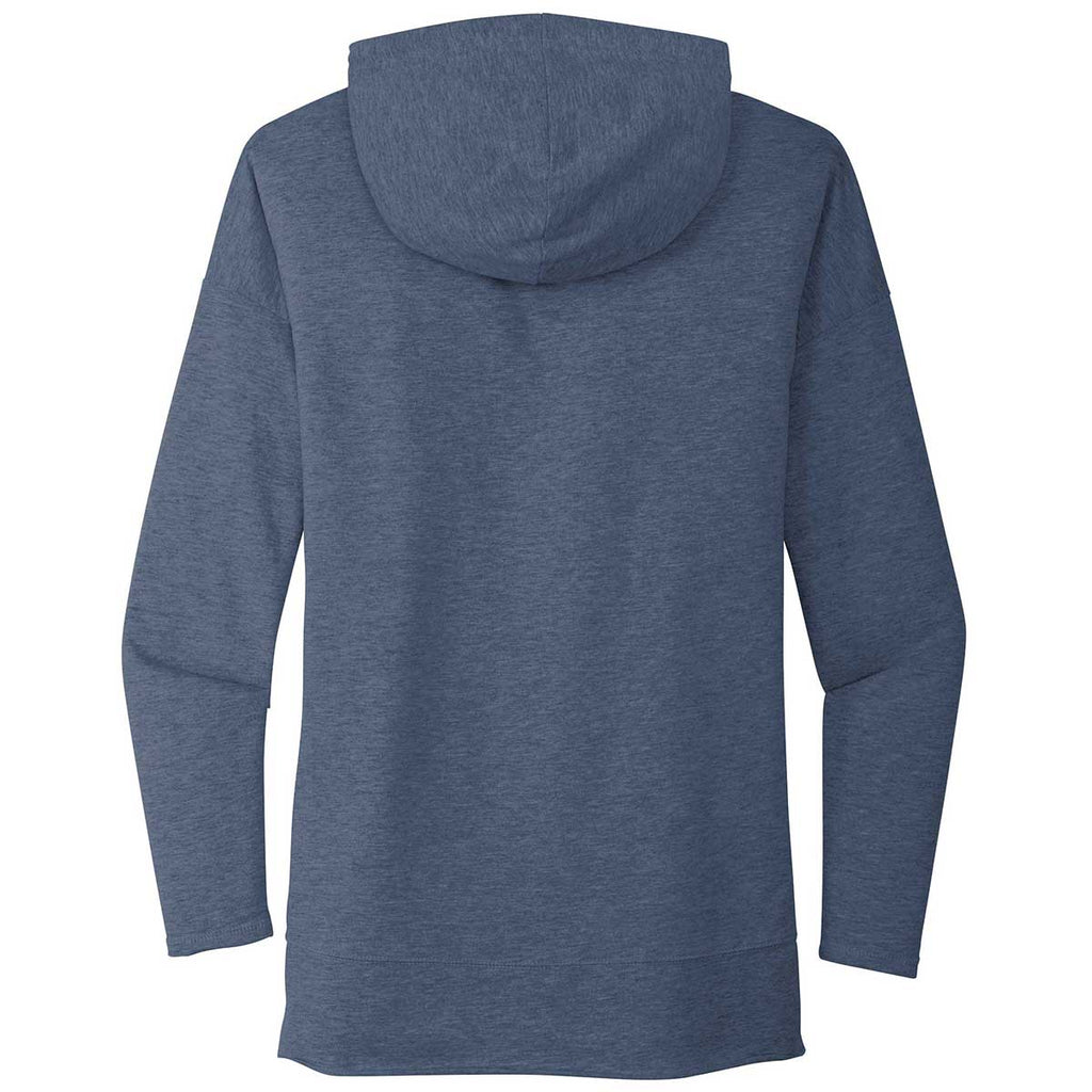 District Women's Washed Indigo Featherweight French Terry Hoodie