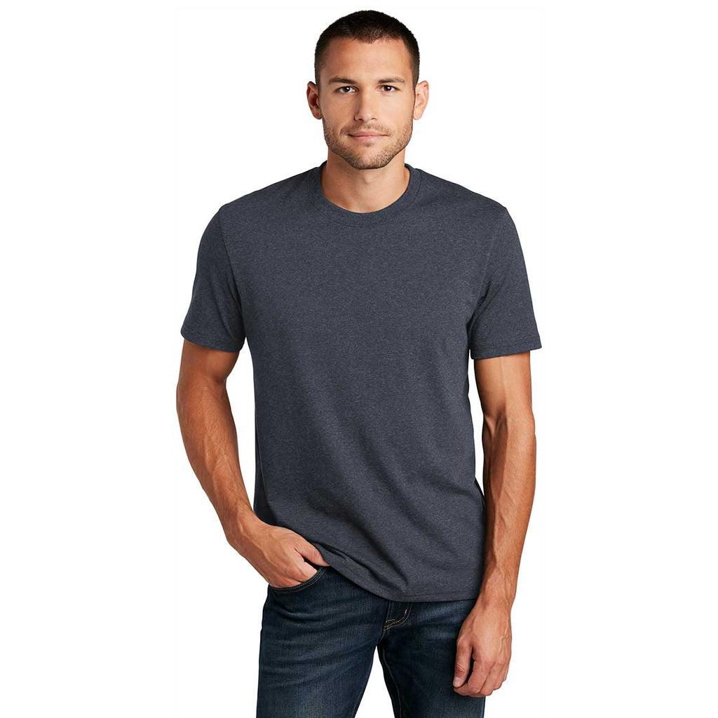 District Men's Heathered Navy Re-Tee