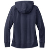 District Women's Heathered Navy Re-Fleece Hoodie