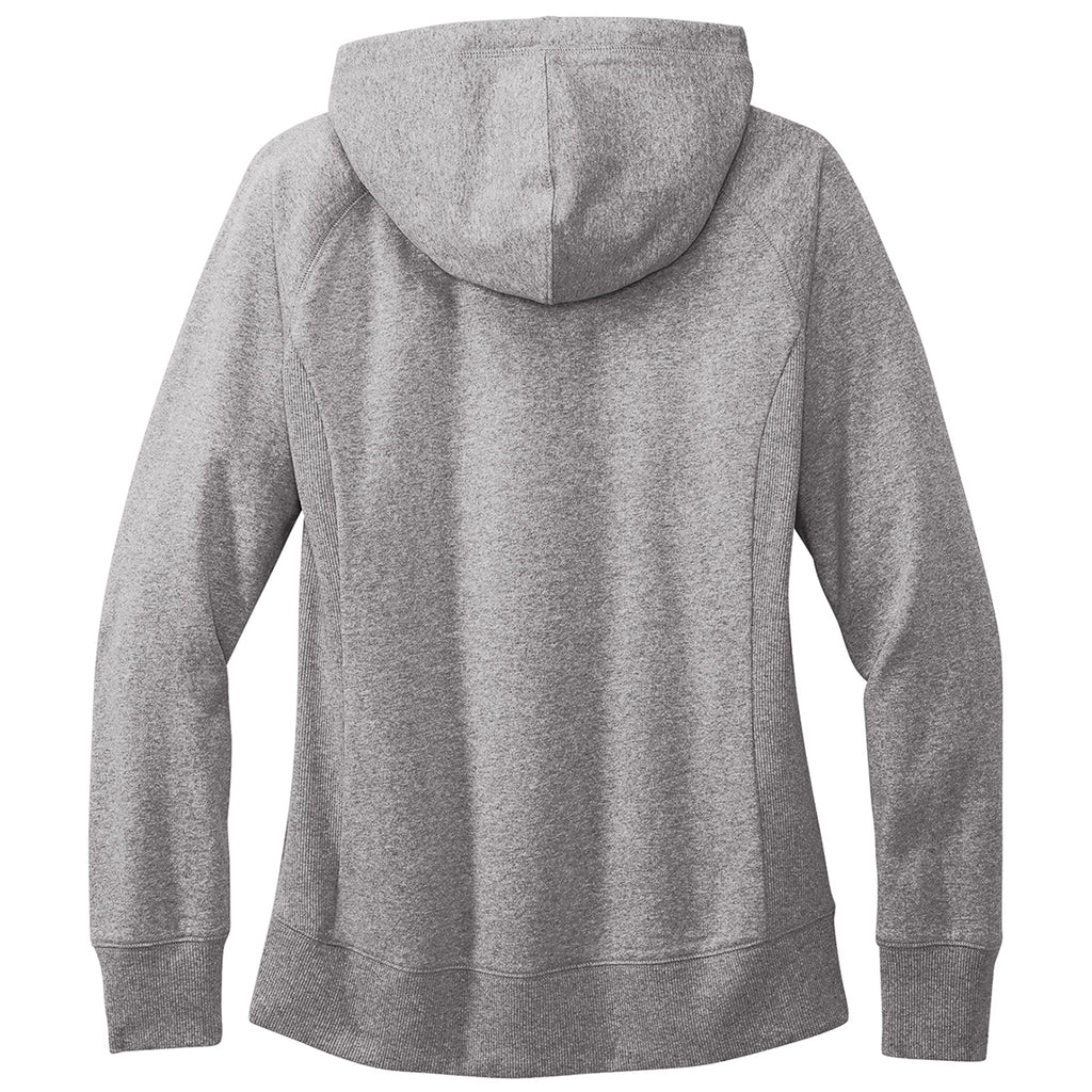 District Women's Light Heather Grey Re-Fleece Hoodie