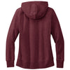 District Women's Maroon Heather Re-Fleece Hoodie