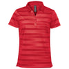 Stormtech Women's Bright Red Sienna Short Sleeve Polo