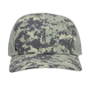 48-Hour Zusa Digitized Camo Print/Military Green Open Road Trucker Cap