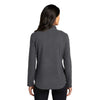 Eddie Bauer Women's Grey Steel Half Zip Microfleece Jacket