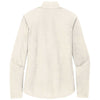 Eddie Bauer Women's Ivory Half Zip Microfleece Jacket