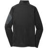 Eddie Bauer Women's Black Half Zip Performance Fleece Jacket