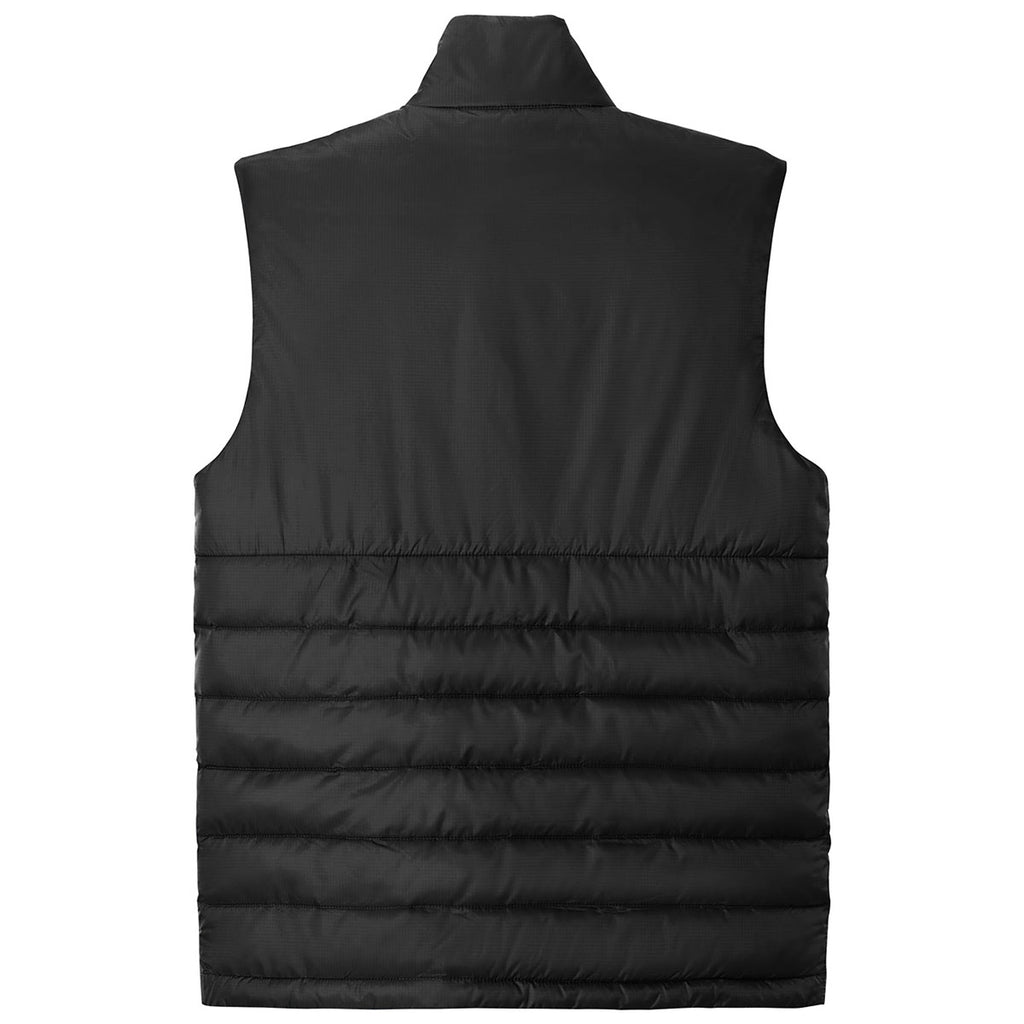 Eddie Bauer Men's Deep Black Quilted Vest