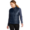 Eddie Bauer Women's River Blue Navy Quilted Vest