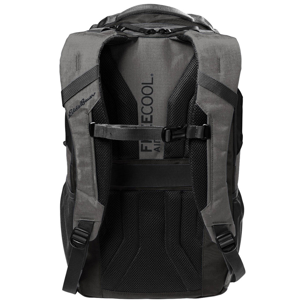 Eddie Bauer Grey Steel Heather/ Black Tour Backpack