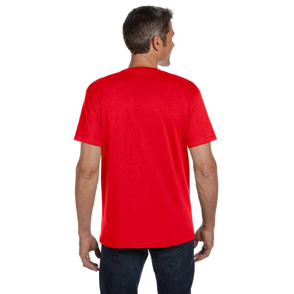 Econscious Men's Red Pepper Organic Cotton Classic Short-Sleeve T-Shirt