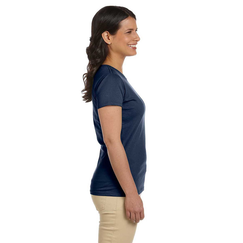 Econscious Women's Navy Organic Cotton Classic Short-Sleeve T-Shirt