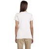 Econscious Women's White Organic Cotton Short-Sleeve V-Neck T-Shirt