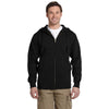 Econscious Men's Black Organic/Recycled Full-Zip Hoodie